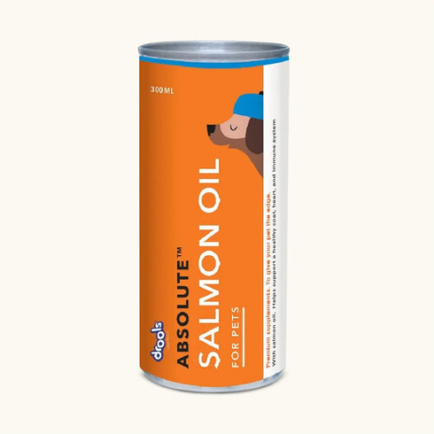 Drools Absolute Salmon Oil Syrup Supplement for Dogs