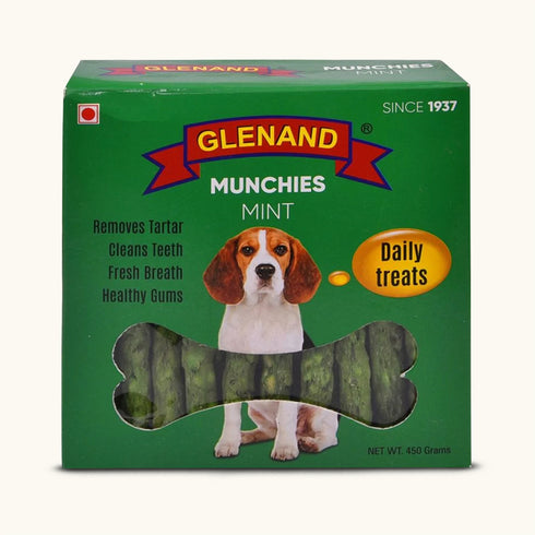 Glenand Mint Flavoured Munchies Dog Treats