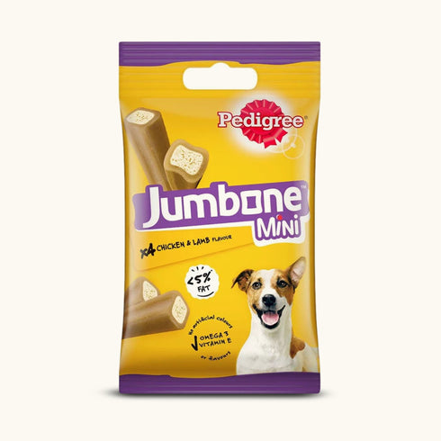 Pedigree Chicken & Lamb Jumbone Mini Adult Dog Treats
