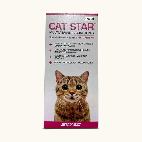 SKY EC Cat Star Multivitamin Syrup for Cats - 100 ml