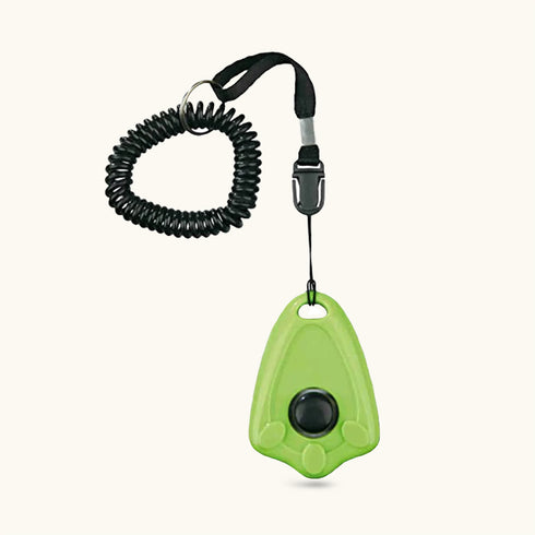 Trixie Clicker with Spiral Wrist Loop Training Aid for Dogs