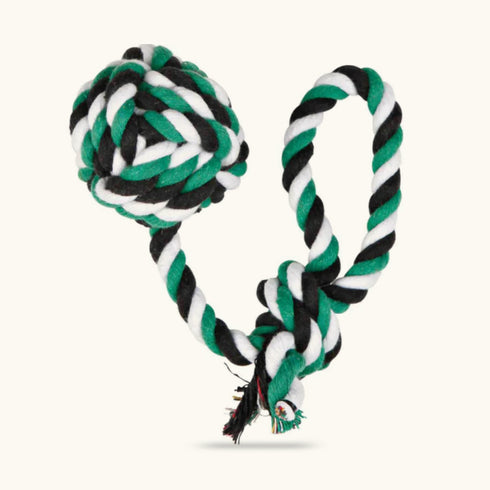 Trixie Playing Rope-Loop with Woven in Ball Toy for Dogs