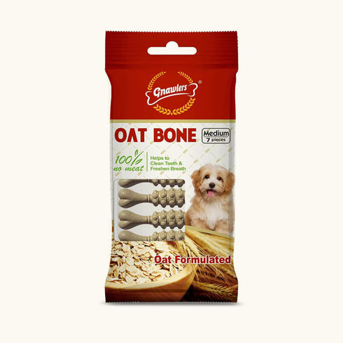 Gnawlers Oat Bone Dog Treats