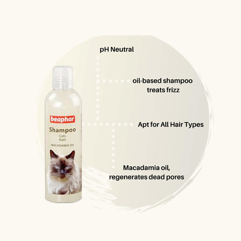 Beaphar Macadamia Oil Shampoo for Cats