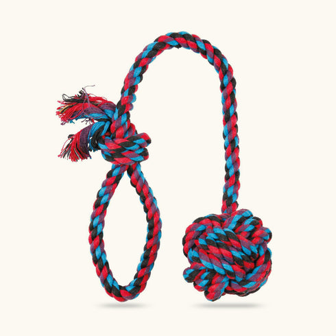 Trixie Playing Rope-Loop with Woven in Ball Toy for Dogs