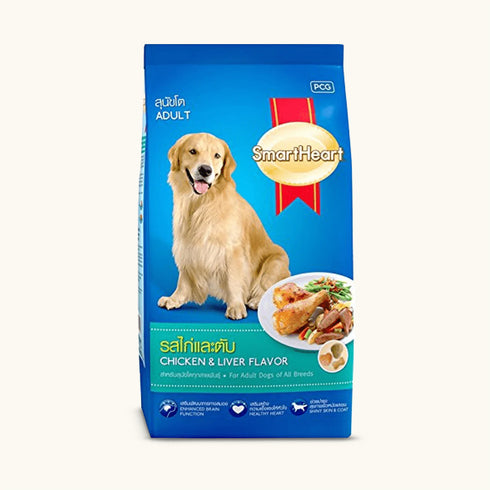 SmartHeart Chicken & Liver Adult Dry Dog Food