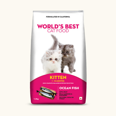 World’s Best Ocean Fish Cat Kitten Dry Food
