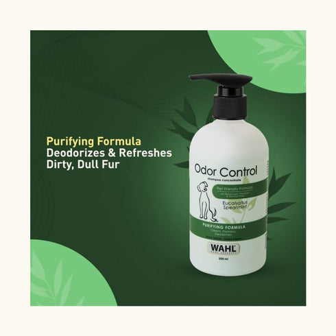 Wahl Odor Control Eucalyptus Spearmint Shampoo for Dogs