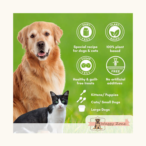 Waggy Zone Banana Ice Cream for Dogs