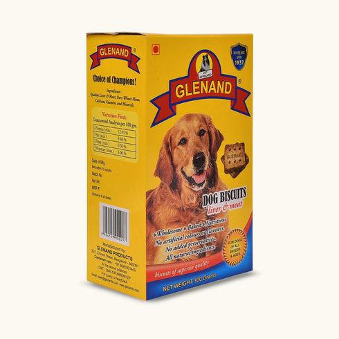 Glenand Liver and Meat Biscuit Dog Treats