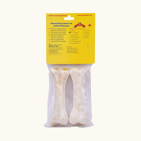Glenand Natural 2 in 1 Chew Bone Dog Treats