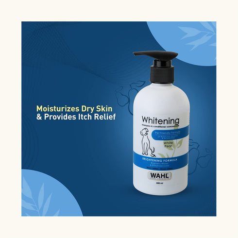 Wahl Whitening Concentrate Shampoo for Dogs