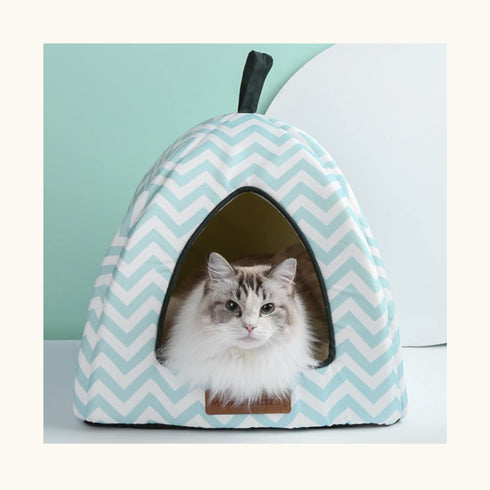 M-Pets Tasmania Tipi Green Cat Bed