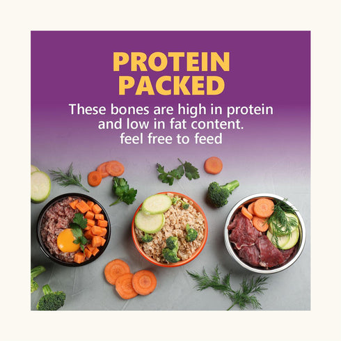 Gnawlers Puppy Snack V-Lucky Bone with Chicken Flavour Dog Treats