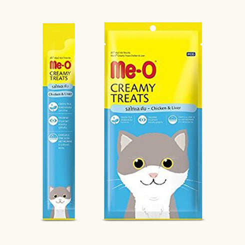 Me-O Creamy Chicken & Liver Cat Treat