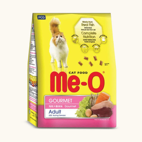 Me-O Gourmet Adult Cat Dry Food