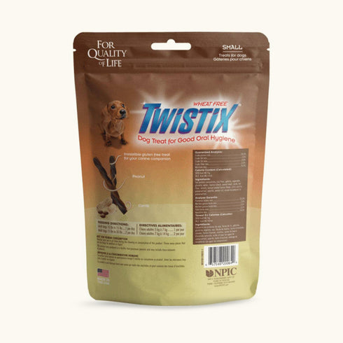 NPIC Twistix Peanut & Carob Flavor Dog Treat