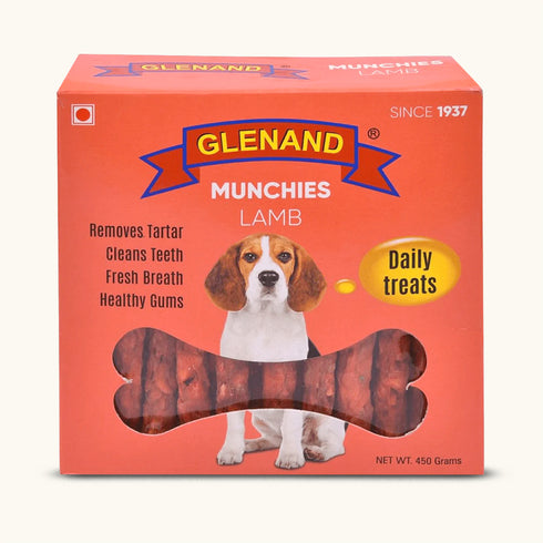 Glenand Lamb Flavoured Munchies Dog Treats