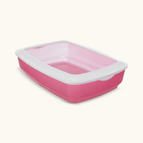 Trixie Brisko Litter Tray with Rim for Cats (Assorted)