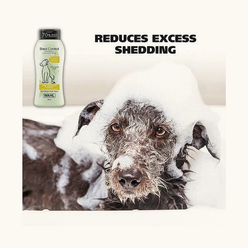 Wahl Shed Control Lemongrass Sage Shampoo for Dogs