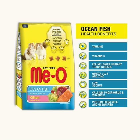 Me-O Ocean Fish Kitten Dry Food