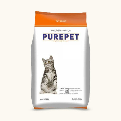 Purepet Mackerel Adult Dry Cat Food