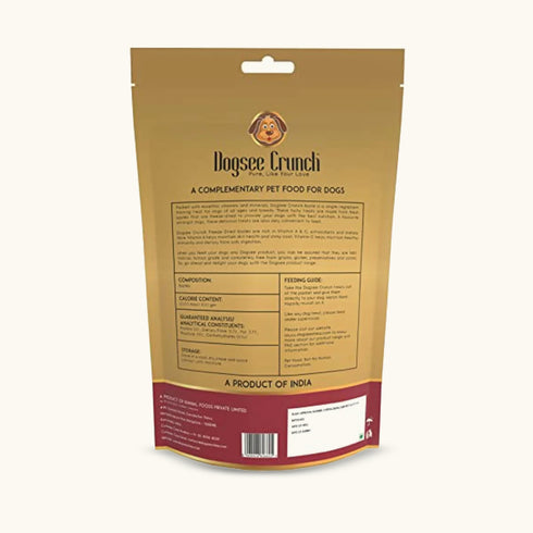 Dogsee Crunch Freeze Dried Apple Dog Treats