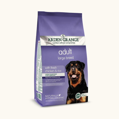 Arden Grange Fresh Chicken & Rice Adult Large Breed Dog Dry Food
