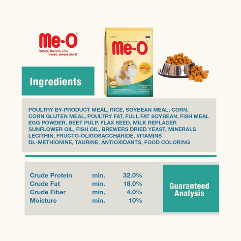 Me-O Persian Kitten Cat Dry Food