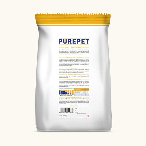 Purepet Adult Smoked Chicken Dry Dog Food