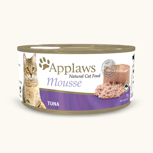Applaws Plain Tuna Mousse Tin Cat Wet Food