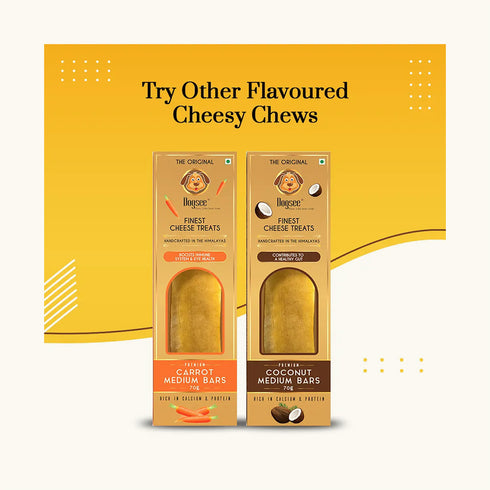 Dogsee Singles Medium Long-lasting Dental Chew for Medium Dogs Treats