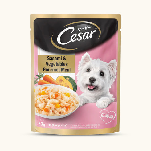 Cesar Sasami & Vegetables Premium Adult Dog Wet Food