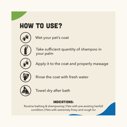 Natural Remedies Lush Me Up Anti-Hairfall Shampoo for Pets