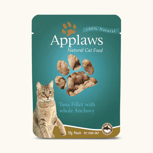 Applaws Tuna Fillet with Whole Anchovy Cat Wet Food