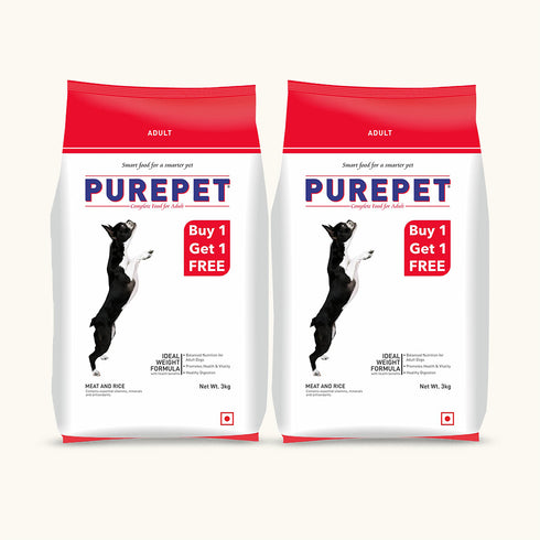 Purepet Meat and Rice Adult Dry Dog Food