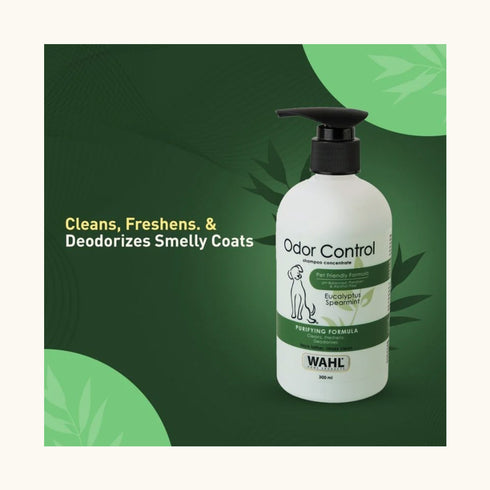 Wahl Odor Control Eucalyptus Spearmint Shampoo for Dogs