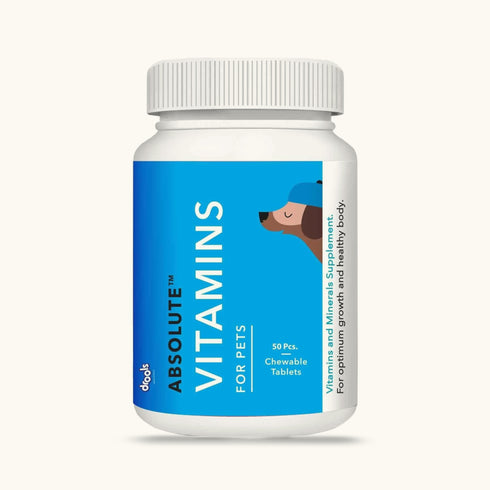 Drools Absolute Vitamin Supplement Tablets for Dogs