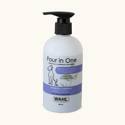 Wahl Four in One Lavender Chamomile Shampoo for Dogs