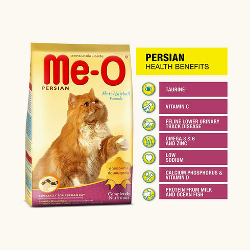 Me-O Adult Persian Adult Cat Dry Food
