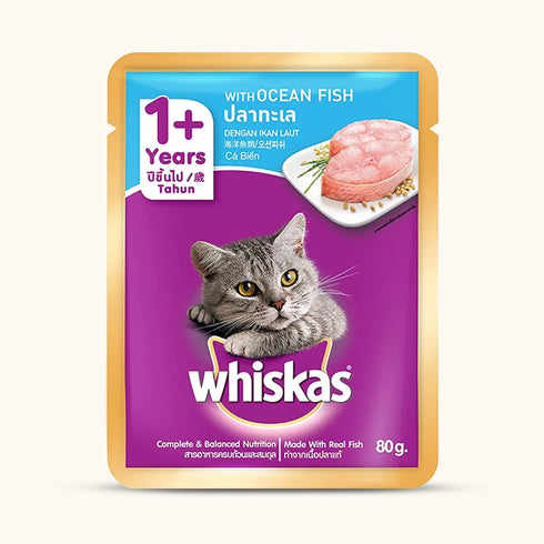 Whiskas Ocean Fish Adult Cat Wet Food