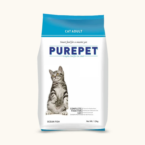 Purepet Ocean Fish Adult Cat Dry Food