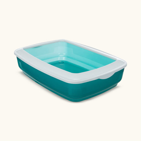 Trixie Mio Cat Litter Tray With Rim, Size - 32 × 12 × 43 cm