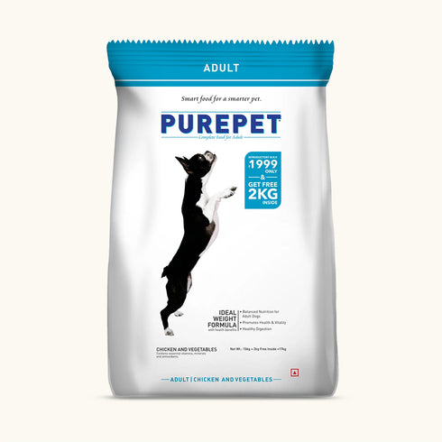 Purepet Chicken & Veg Adult Dry Food