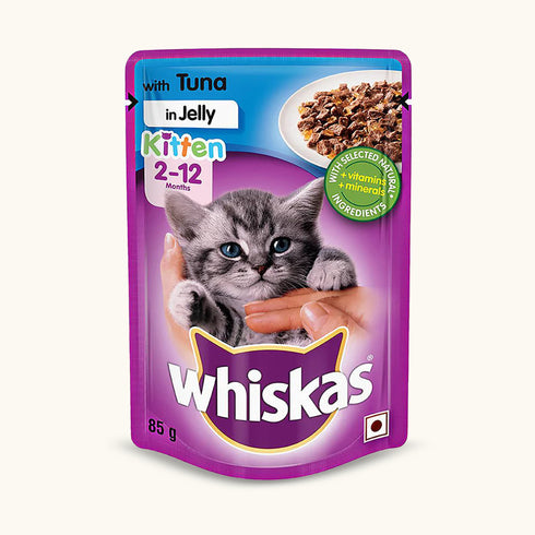 Whiskas Tuna In Jelly Kitten Wet Food