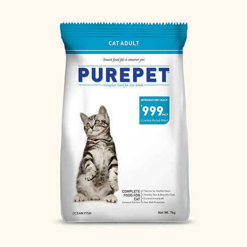 Purepet Ocean Fish Adult Cat Dry Food