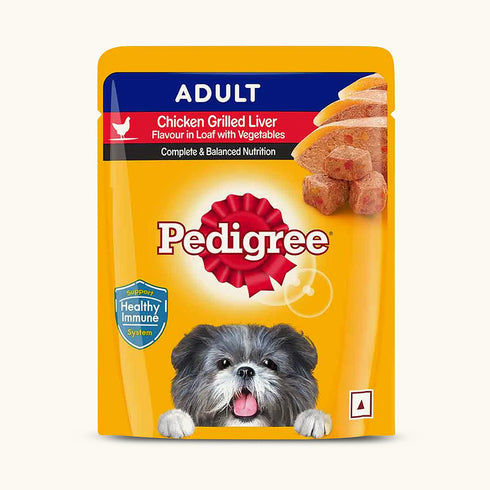 Pedigree Chicken Grilled Liver in Loaf with Vegetables Adult Dog Wet Food