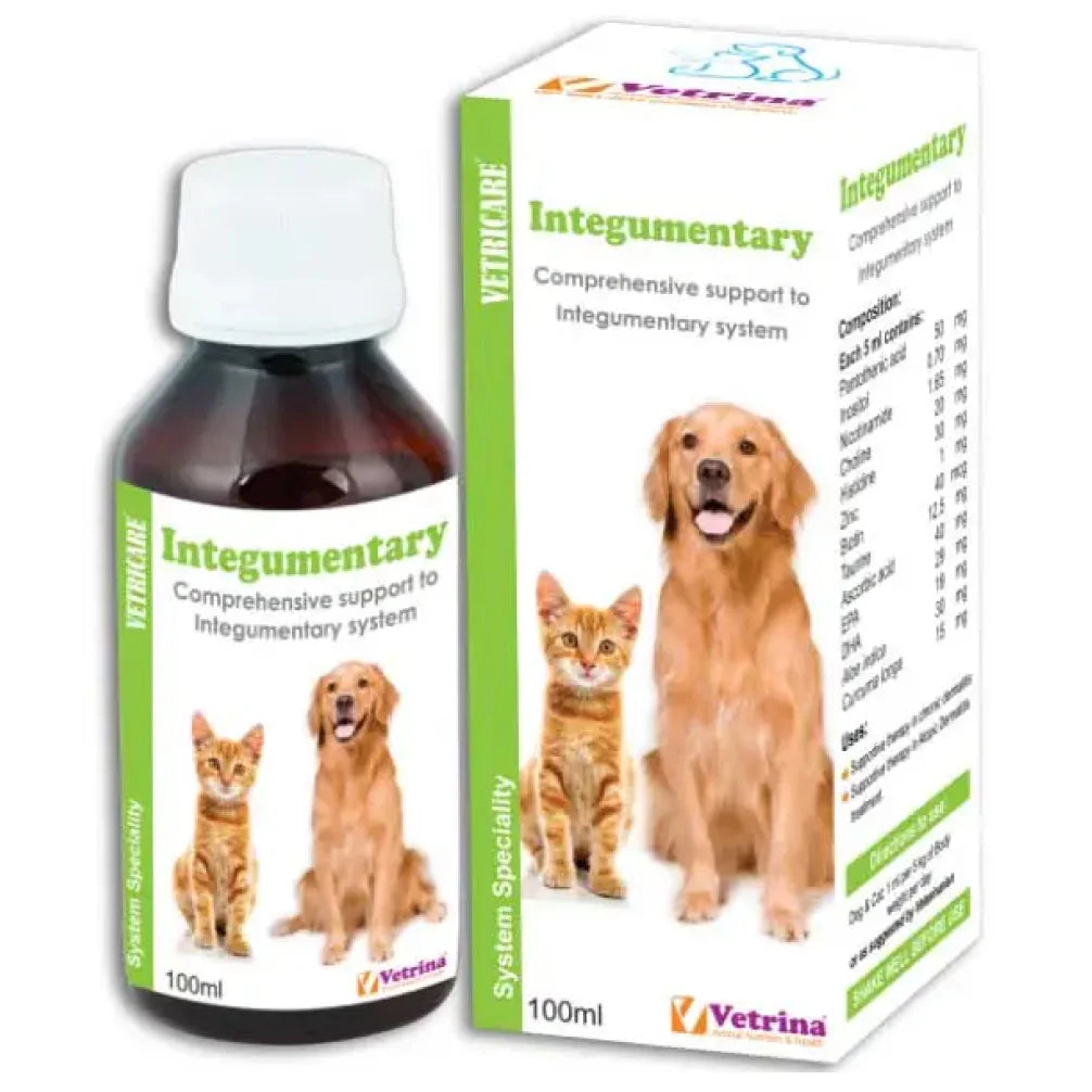 Vetricare Integumentary Syrup for Dogs and Cats