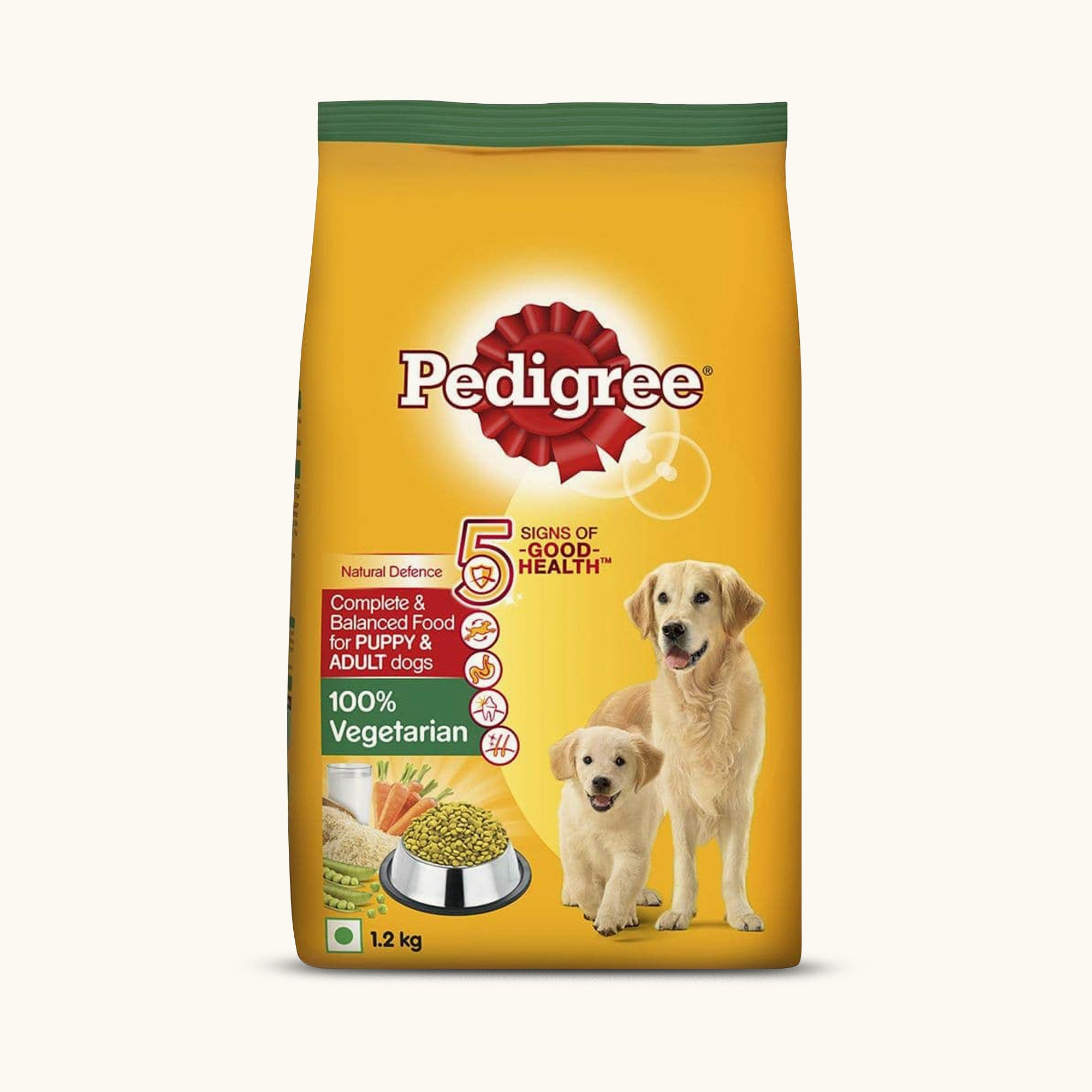 Pedigree Puppy And Adult Complete & Balanced 100% Vegetarian Dry Dog Food