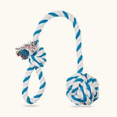 Trixie Playing Rope-Loop with Woven in Ball Toy for Dogs | Pet Warehouse